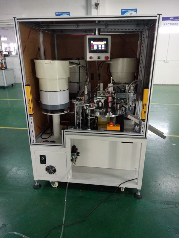 汽車配件塑料裝彈簧機